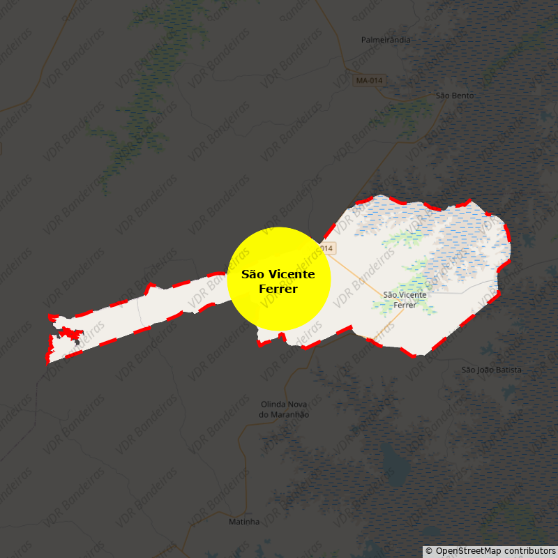 Imagem da Bandeira São Vicente Ferrer
