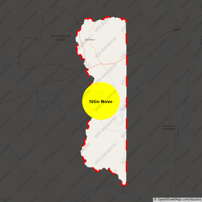 Imagem da Bandeira Sítio Novo