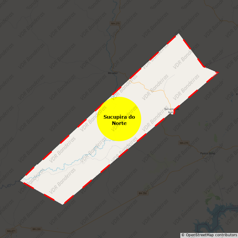 Imagem da Bandeira Sucupira do Norte