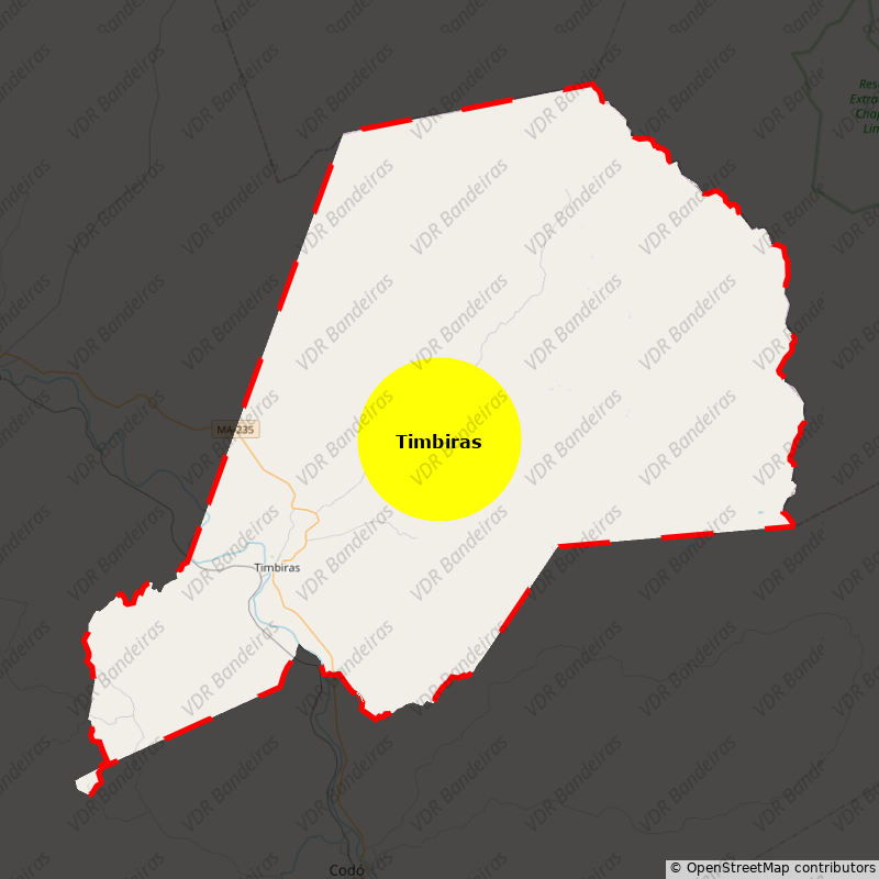 Imagem da Bandeira Timbiras