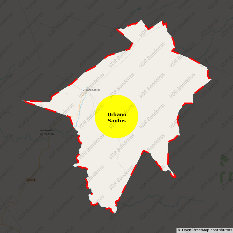 Imagem da Bandeira Urbano Santos