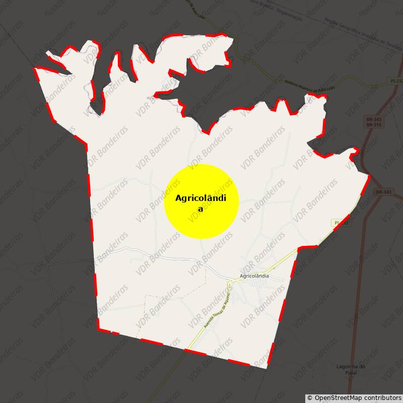 Imagem da Bandeira Agricolândia