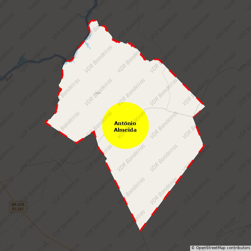 Imagem da Bandeira Antônio Almeida