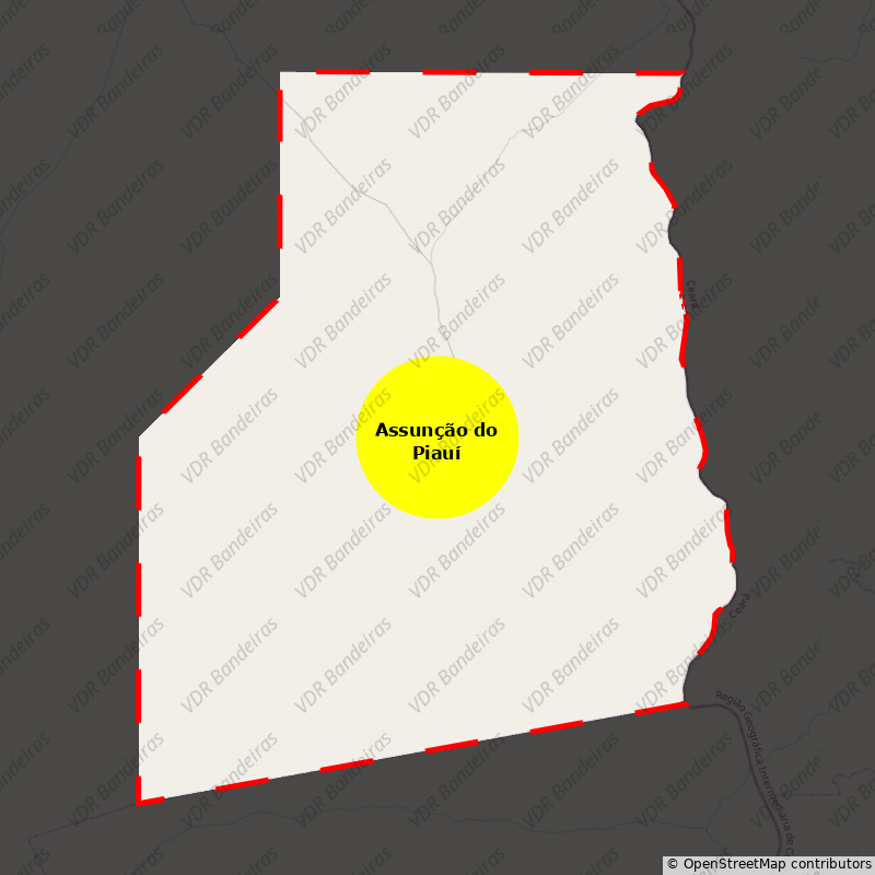 Imagem da Bandeira Assunção do Piauí