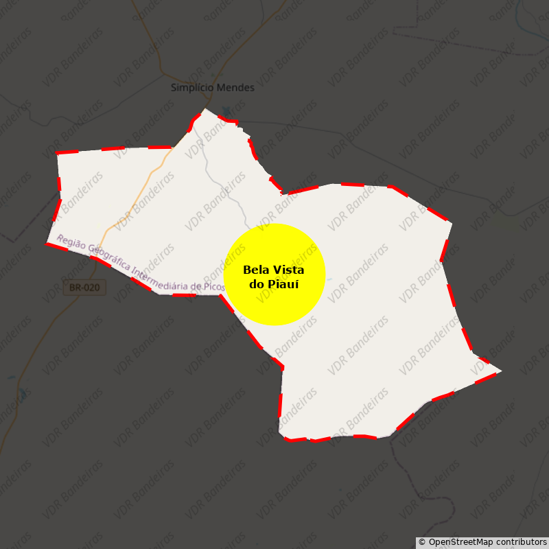 Imagem da Bandeira Bela Vista do Piauí