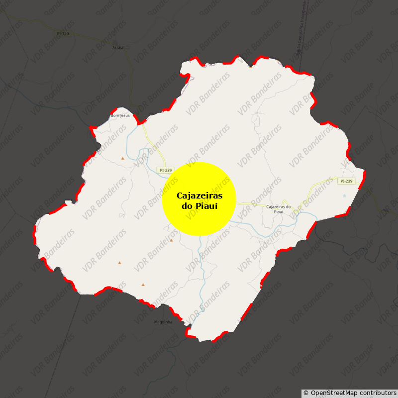 Imagem da Bandeira Cajazeiras do Piauí