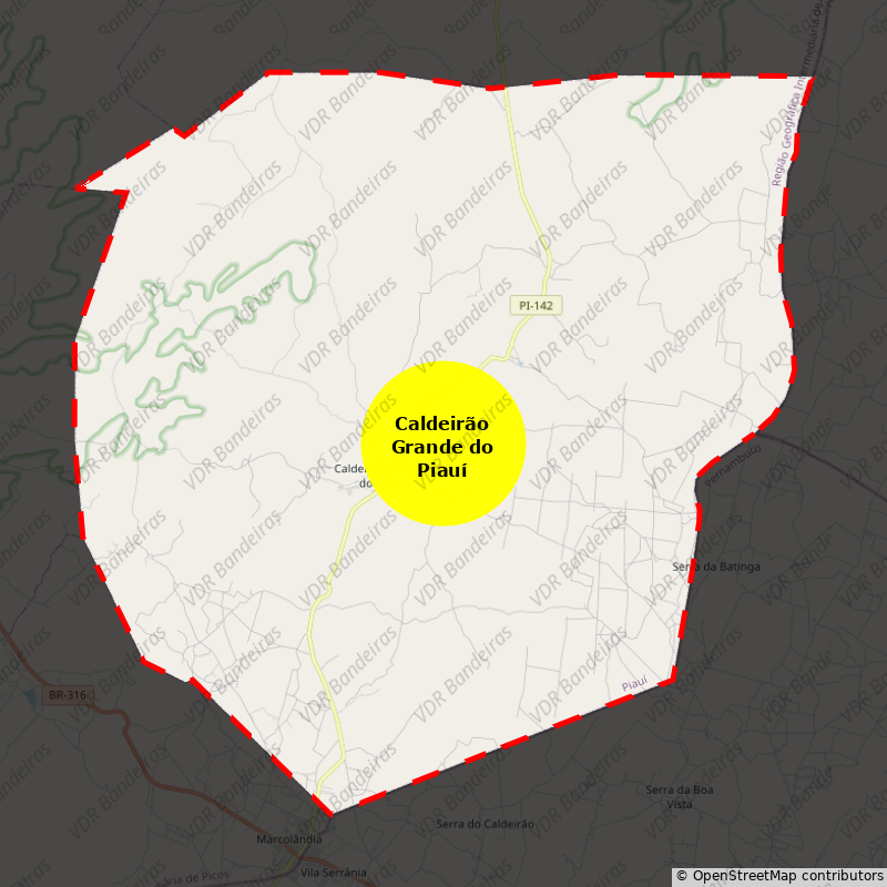 Imagem da Bandeira Caldeirão Grande do Piauí