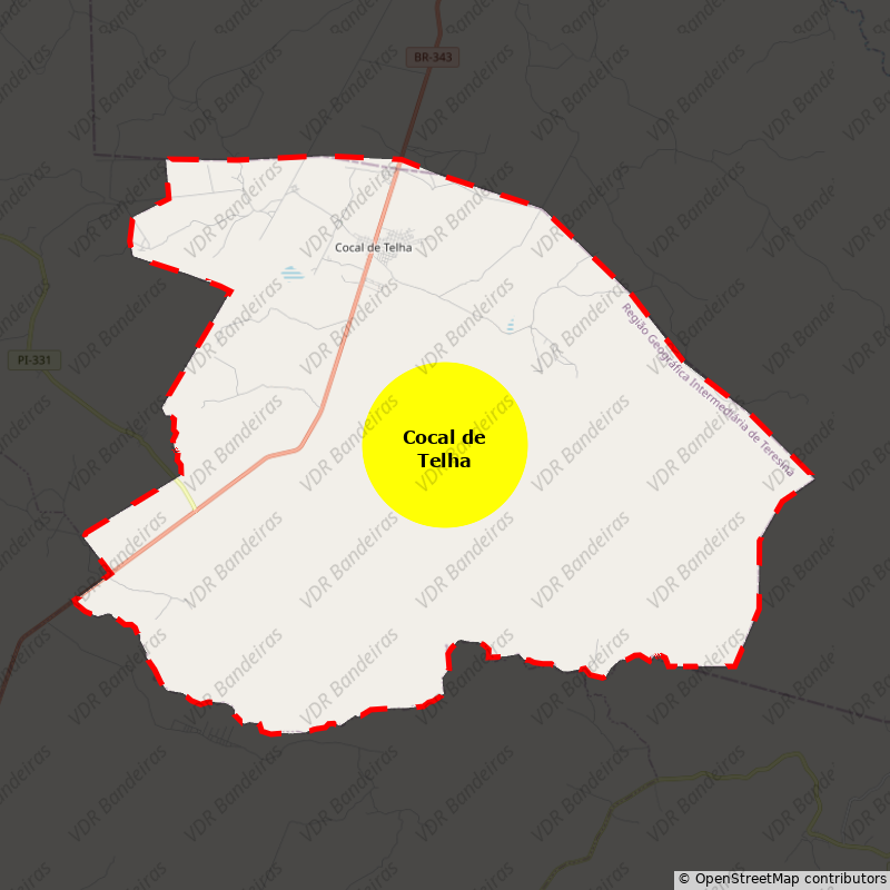 Imagem da Bandeira Cocal de Telha