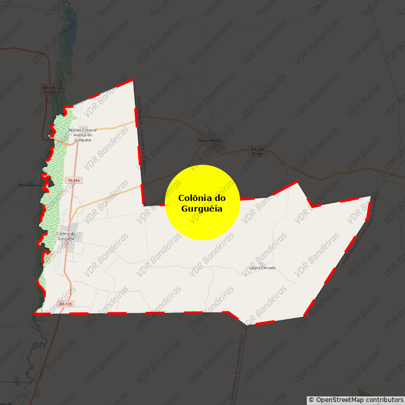 Imagem da Bandeira Colônia do Gurguéia