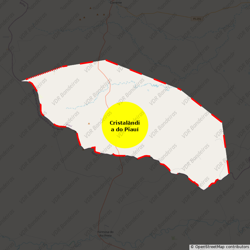 Imagem da Bandeira Cristalândia do Piauí