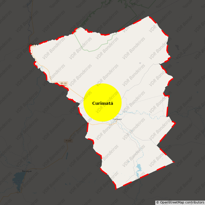 Imagem da Bandeira Curimatá