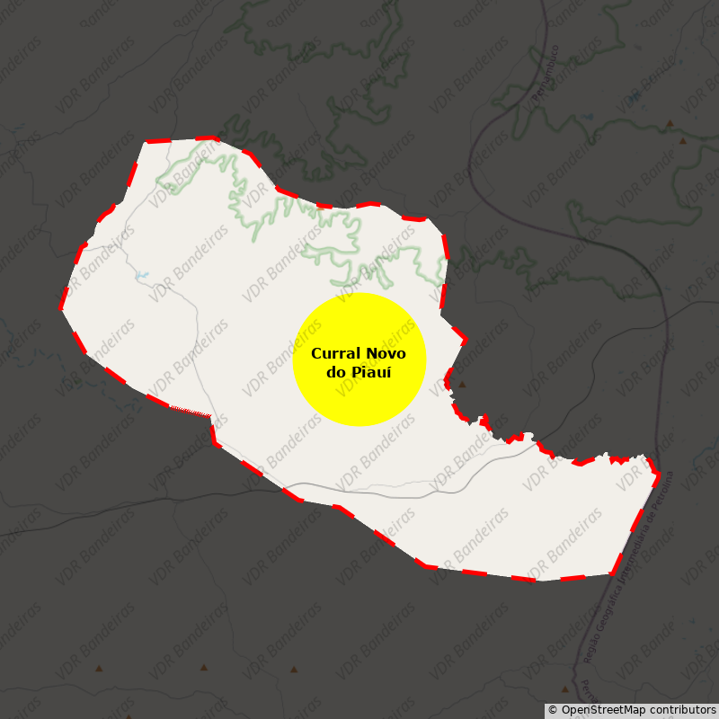 Imagem da Bandeira Curral Novo do Piauí