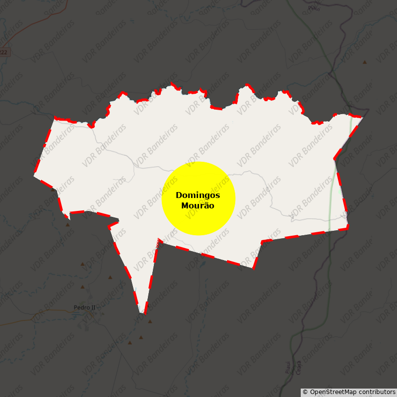 Imagem da Bandeira Domingos Mourão