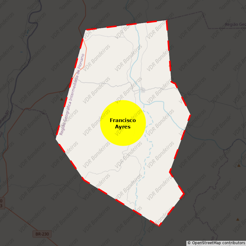 Imagem da Bandeira Francisco Ayres