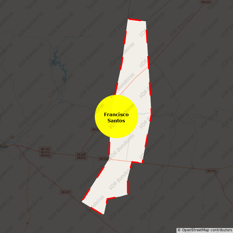 Imagem da Bandeira Francisco Santos