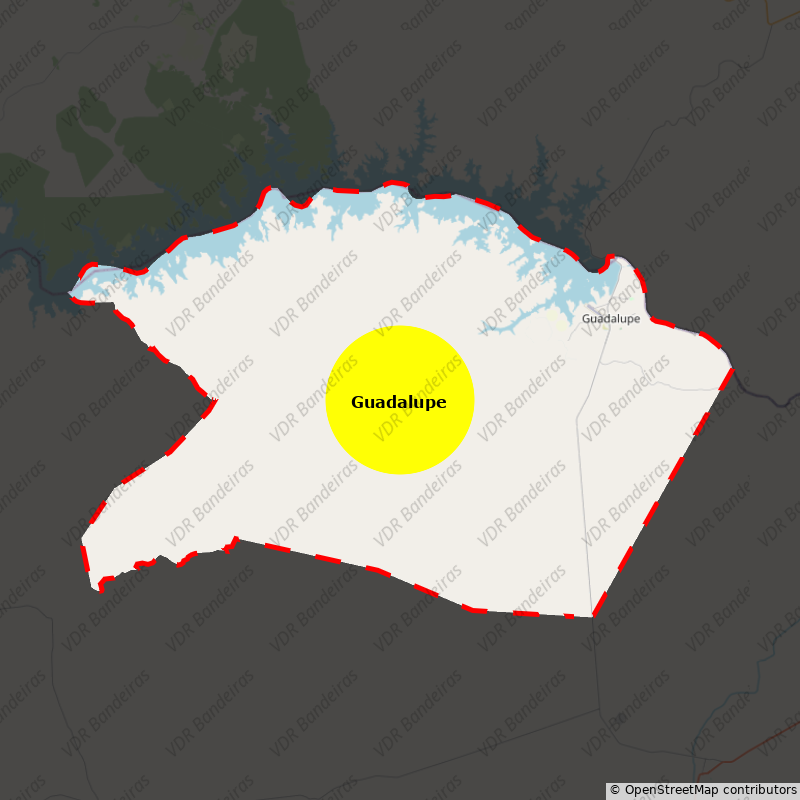 Imagem da Bandeira Guadalupe