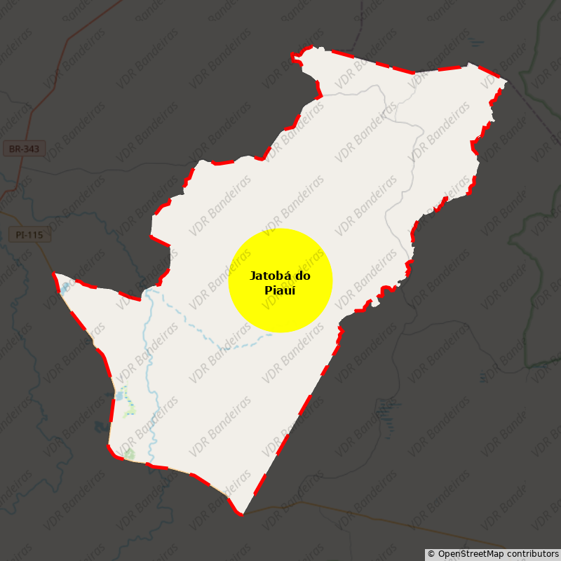 Imagem da Bandeira Jatobá do Piauí