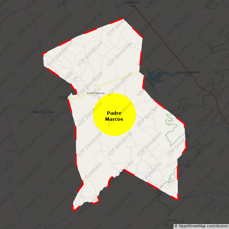 Imagem da Bandeira Padre Marcos