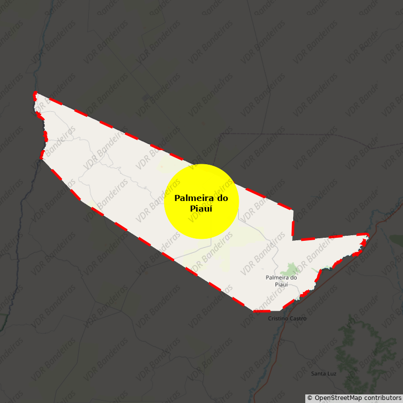 Imagem da Bandeira Palmeira do Piauí