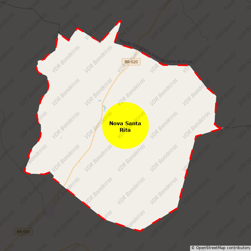 Imagem da Bandeira Nova Santa Rita