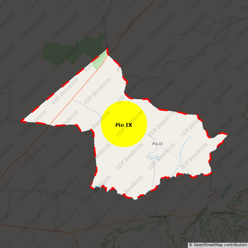 Imagem da Bandeira Pio IX