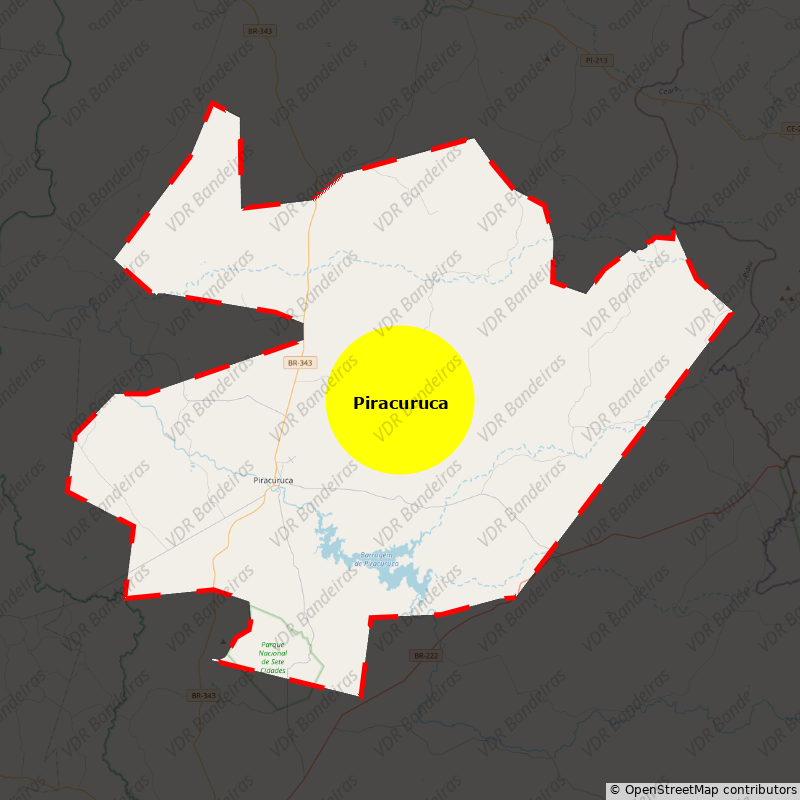 Imagem da Bandeira Piracuruca