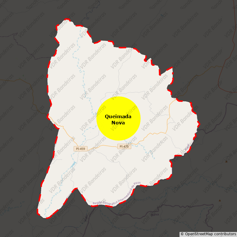 Imagem da Bandeira Queimada Nova