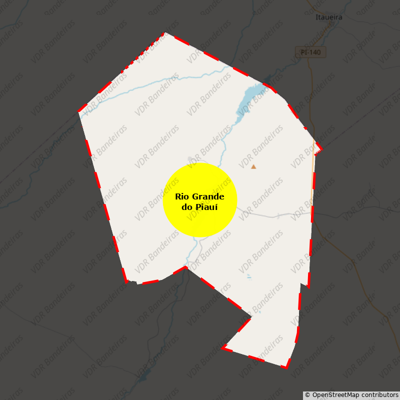 Imagem da Bandeira Rio Grande do Piauí