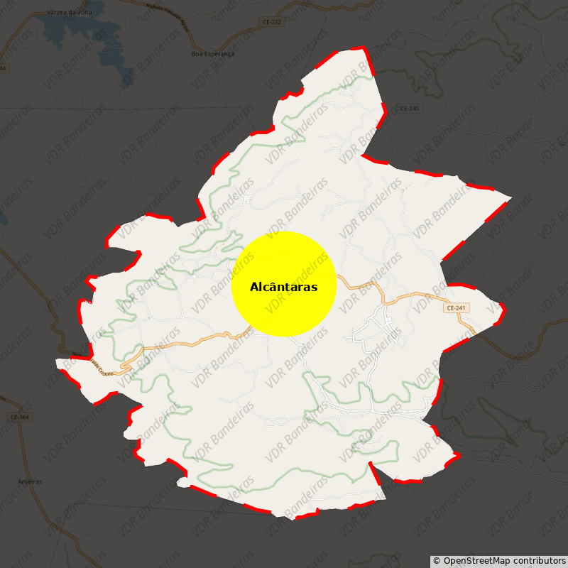 Imagem da Bandeira Alcântaras