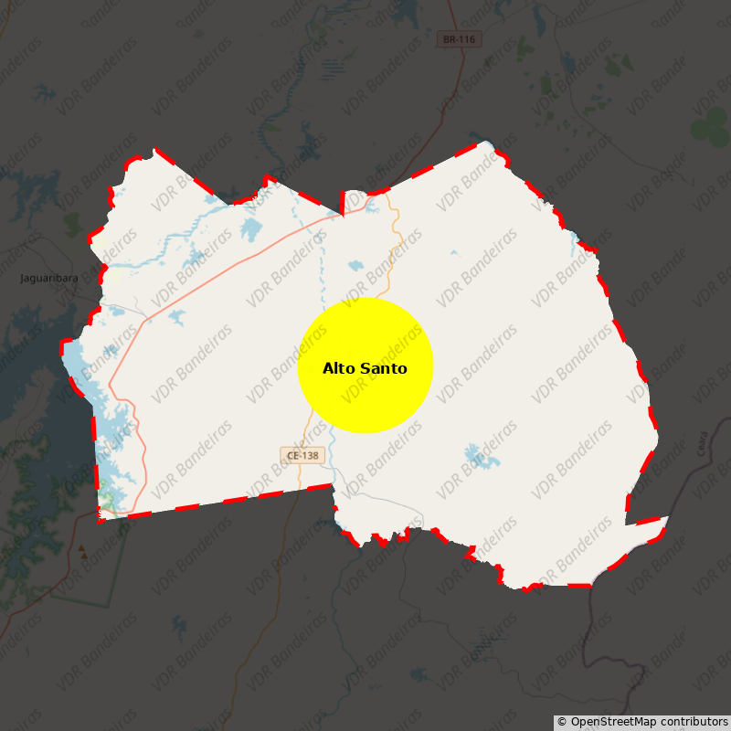 Imagem da Bandeira Alto Santo