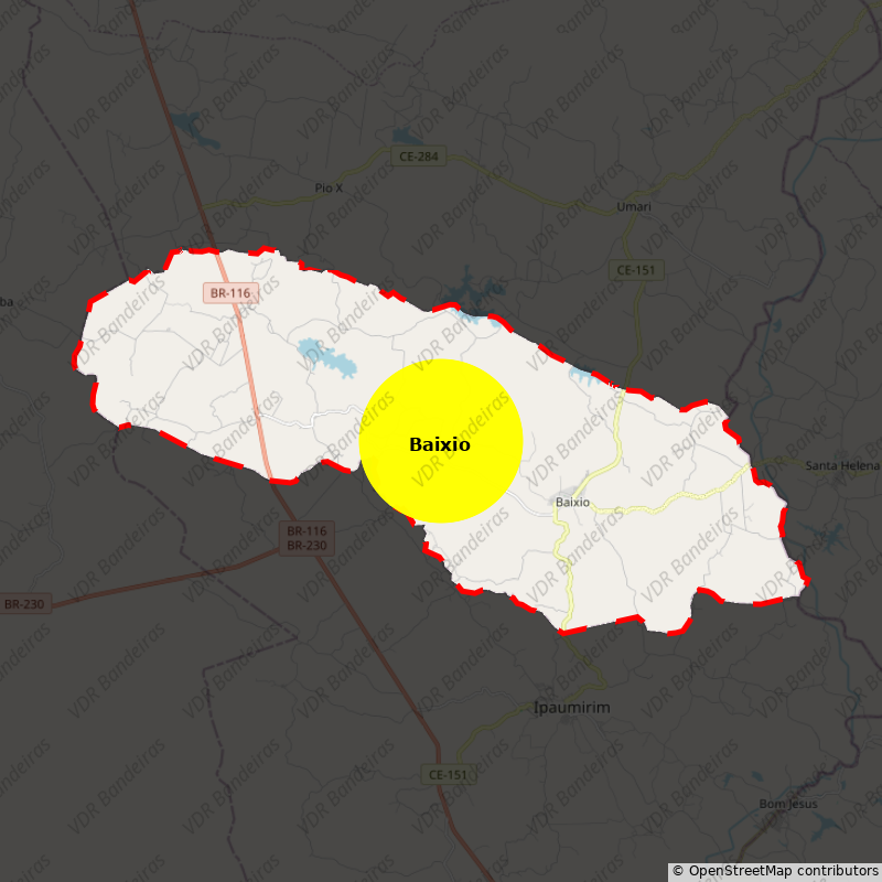 Imagem da Bandeira Baixio