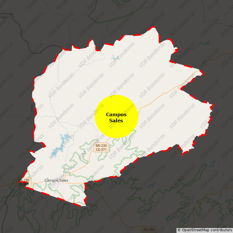 Imagem da Bandeira Campos Sales