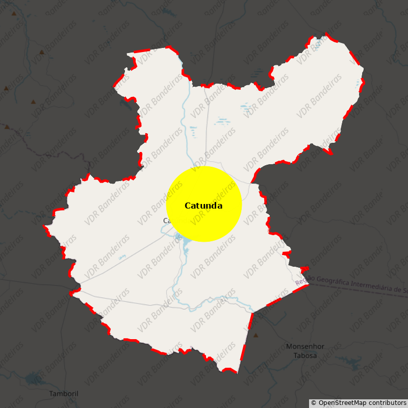 Imagem da Bandeira Catunda