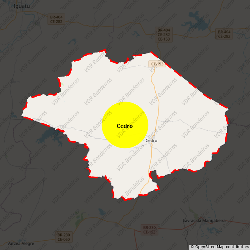 Imagem da Bandeira Cedro