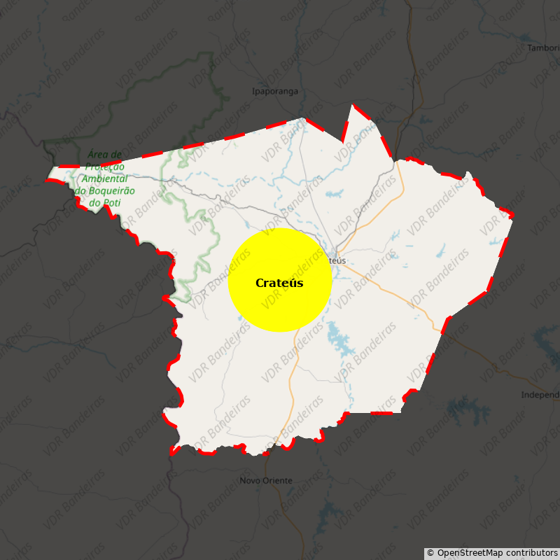 Imagem da Bandeira Crateús