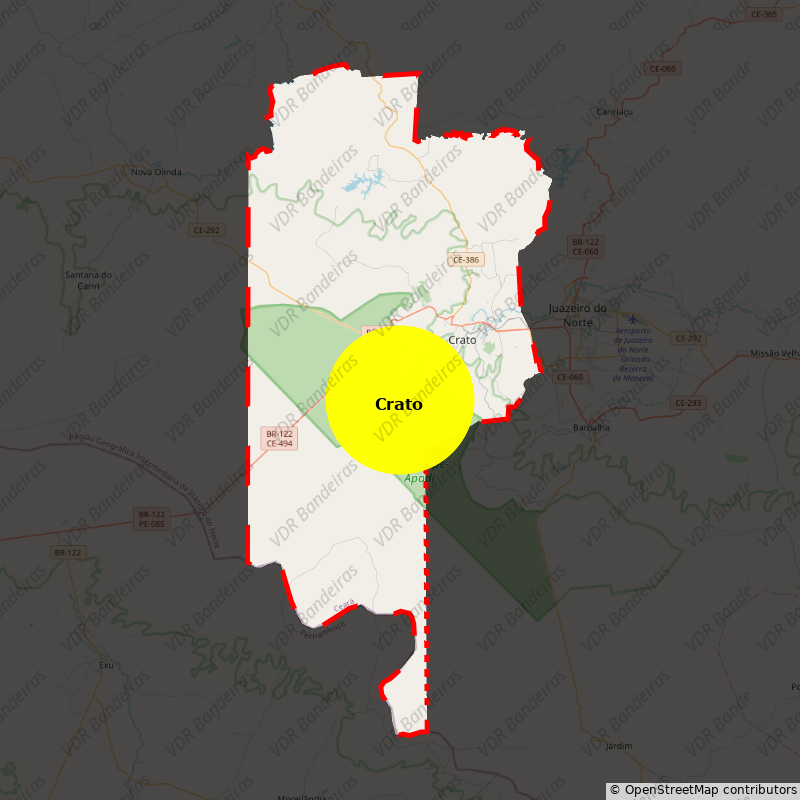 Imagem da Bandeira Crato