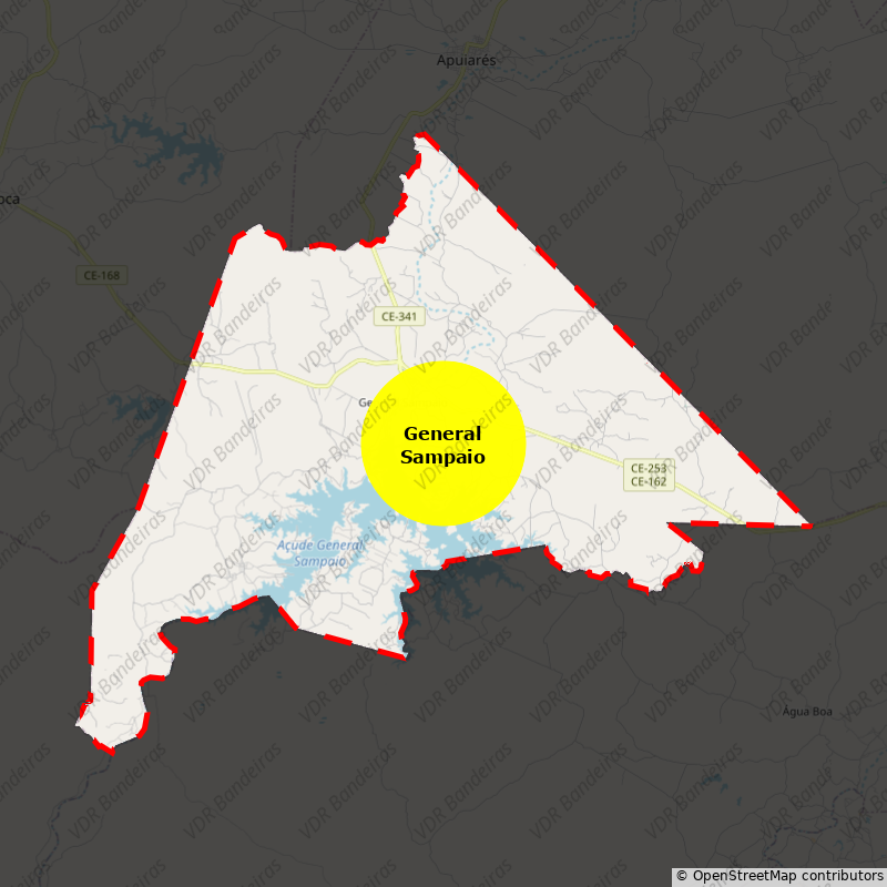 Imagem da Bandeira General Sampaio