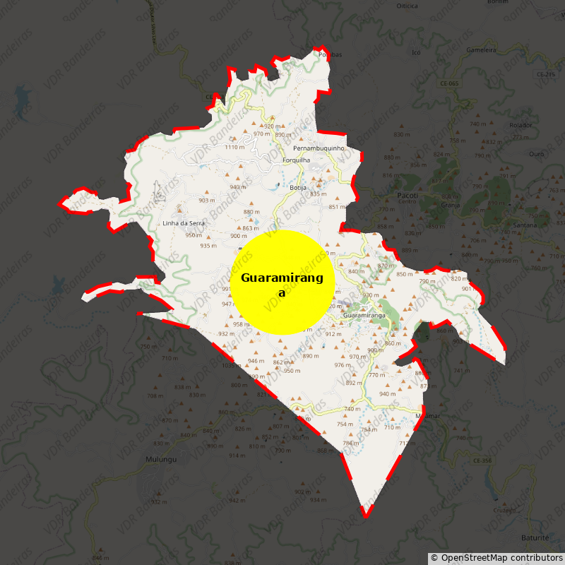 Imagem da Bandeira Guaramiranga