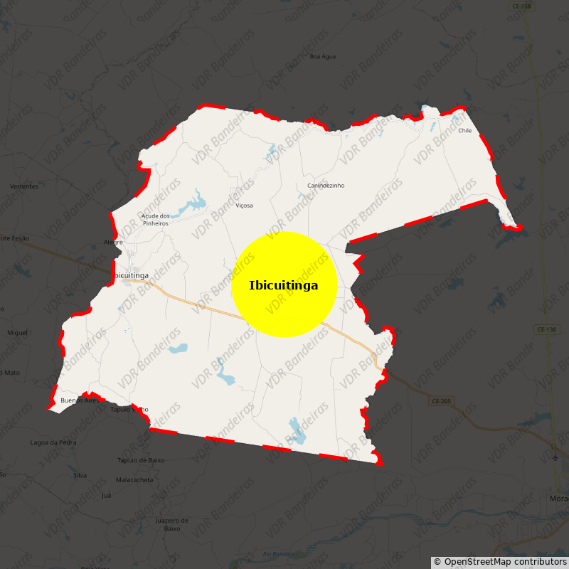 Imagem da Bandeira Ibicuitinga