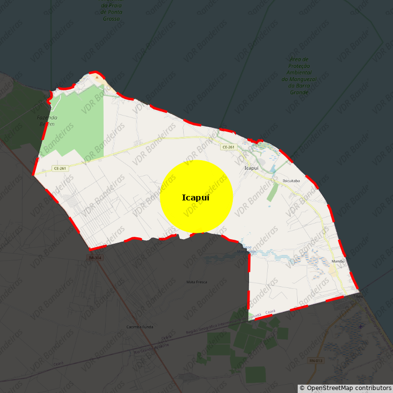 Imagem da Bandeira Icapuí