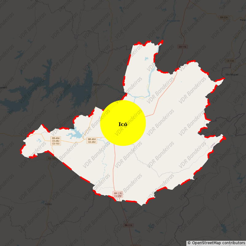 Imagem da Bandeira Icó