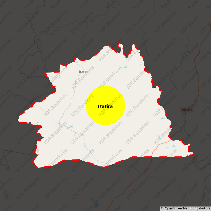 Imagem da Bandeira Itatira