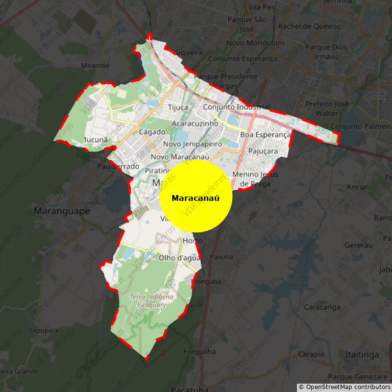 Imagem da Bandeira Maracanaú