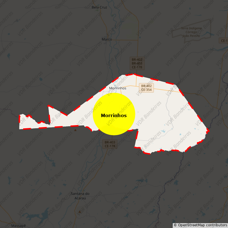 Imagem da Bandeira Morrinhos