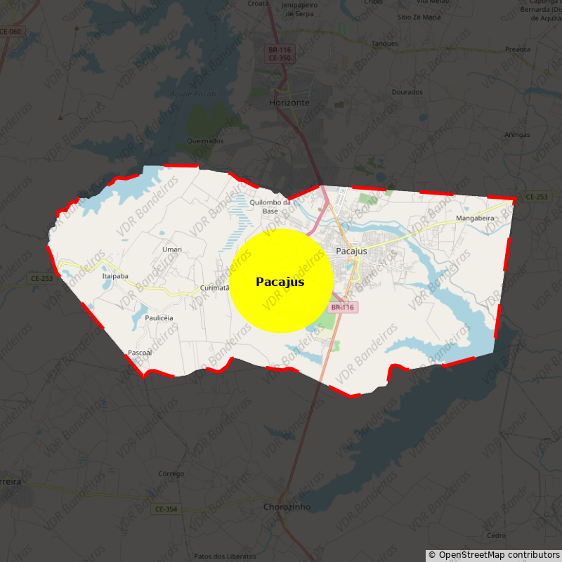 Imagem da Bandeira Pacajus