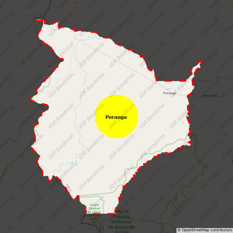 Imagem da Bandeira Poranga