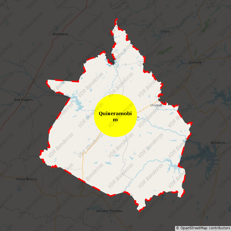 Imagem da Bandeira Quixeramobim