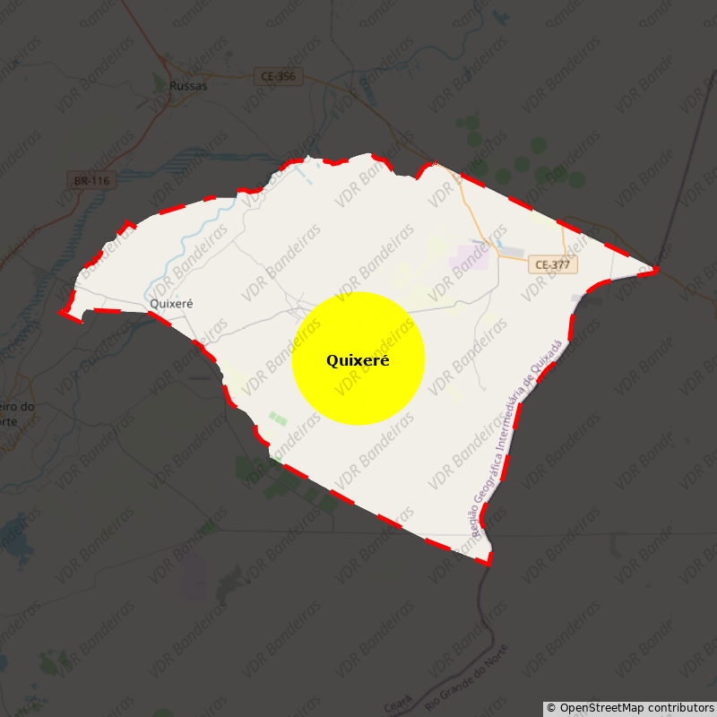 Imagem da Bandeira Quixeré