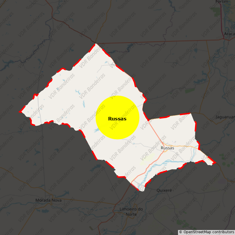 Imagem da Bandeira Russas