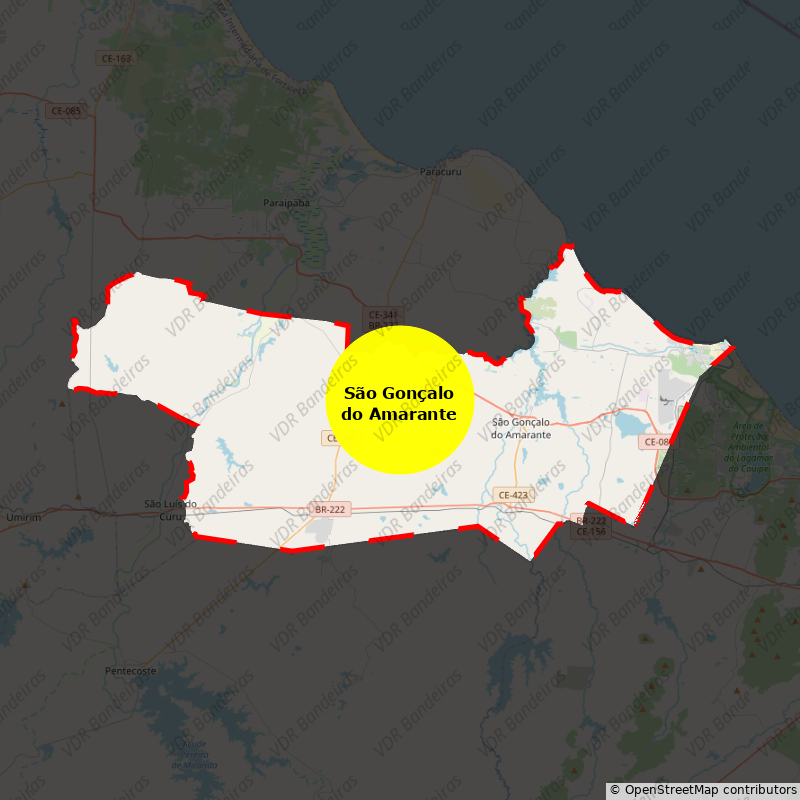 Imagem da Bandeira São Gonçalo do Amarante